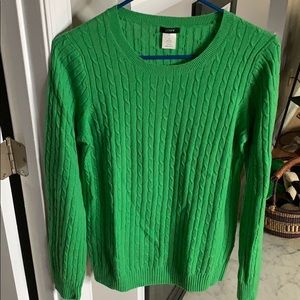 J. Crew cable sweater, M